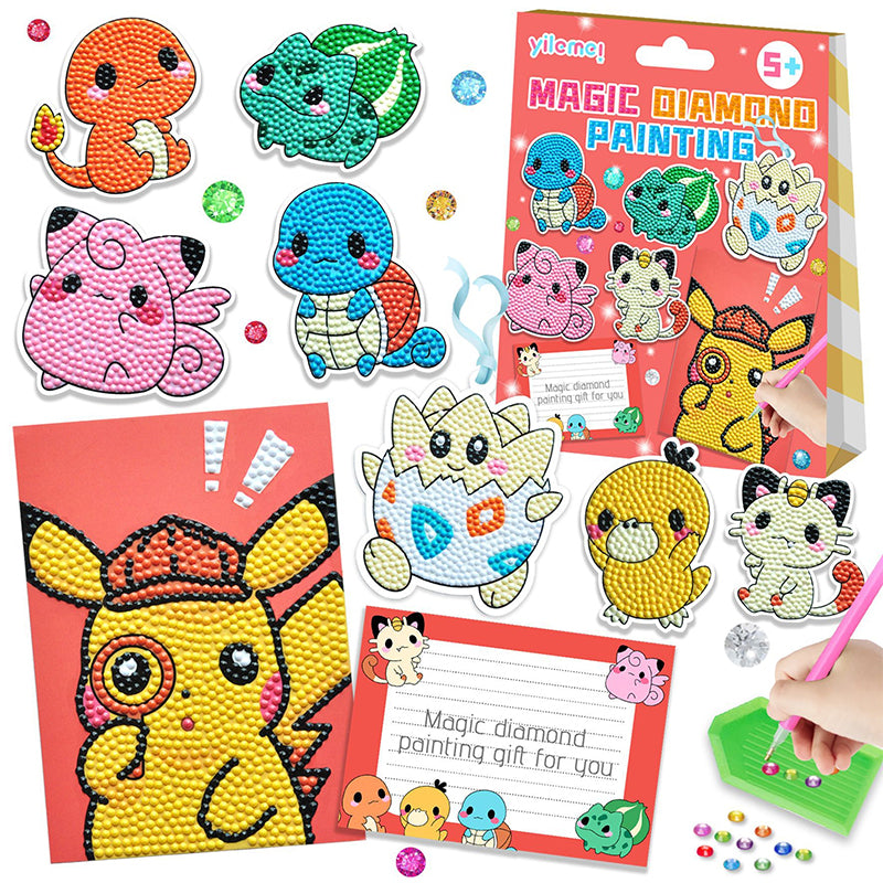 DIY Children's FreeSstick Cartoon Diamond Painting