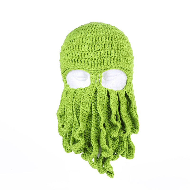 Handmade Woolen Octopus Hat