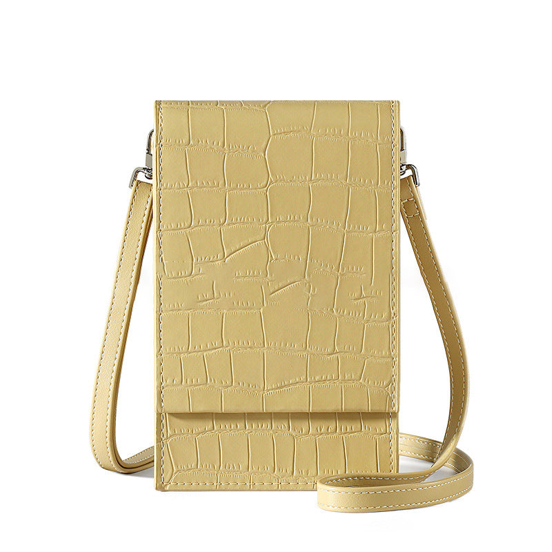 Stone Pattern Phone Bag