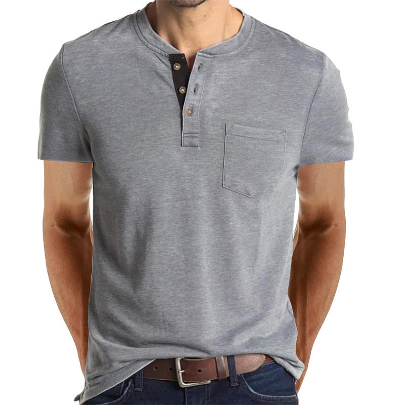 Men's Cotton Multi Color Short Sleeve T-shirt