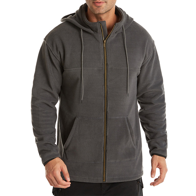 Zip-up Hooded Jacket