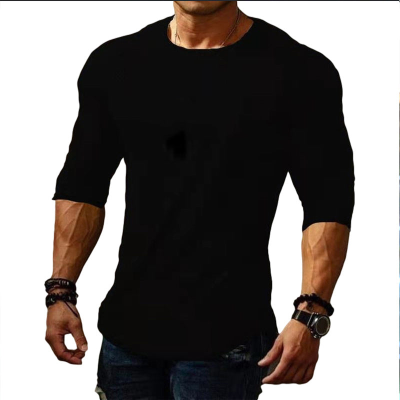 Men's Patchwork Bottom Shirt