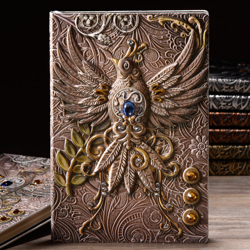 3D Phoenix Relief Notebook