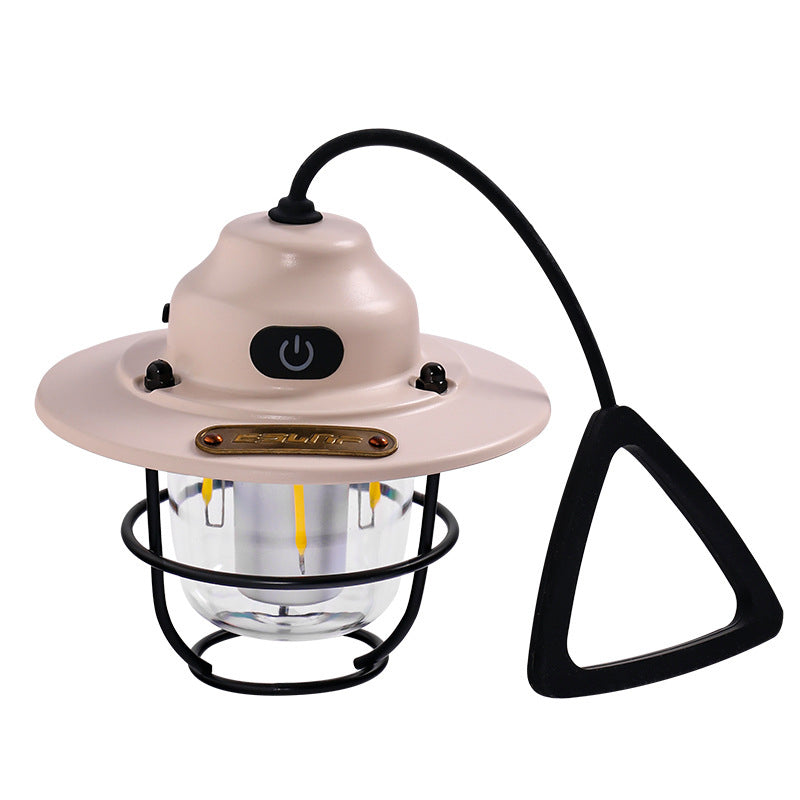 Retro Waterproof LED Camping Light