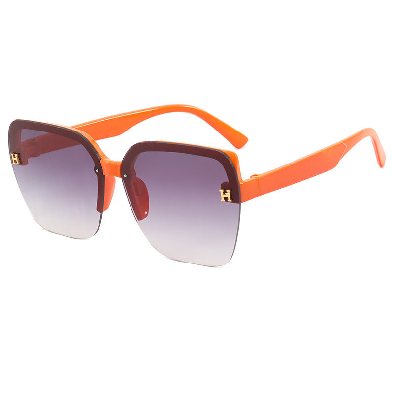 Unisex Fashion Large Lens Sunglasses