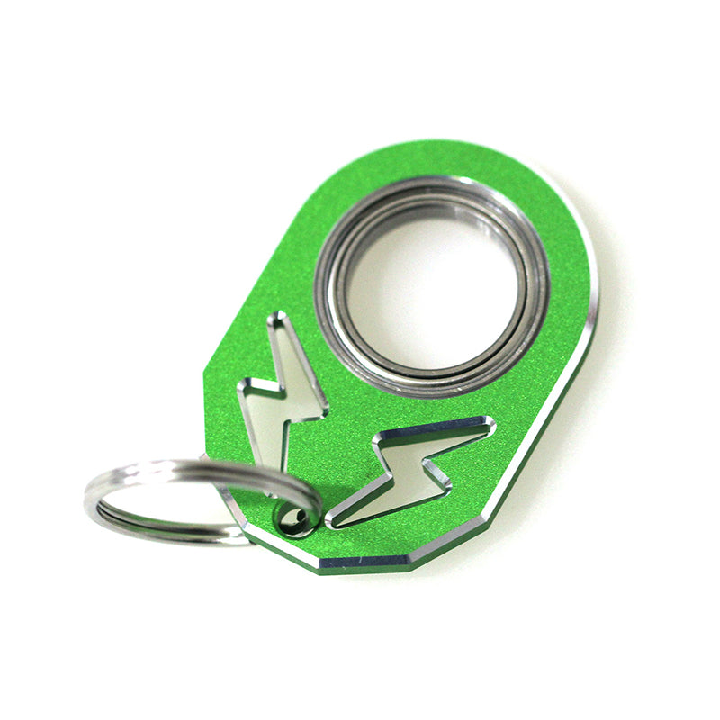 Lightning Spin Keychain