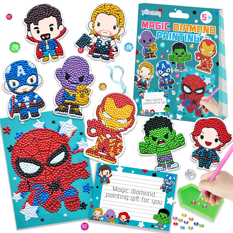 DIY Children's FreeSstick Cartoon Diamond Painting