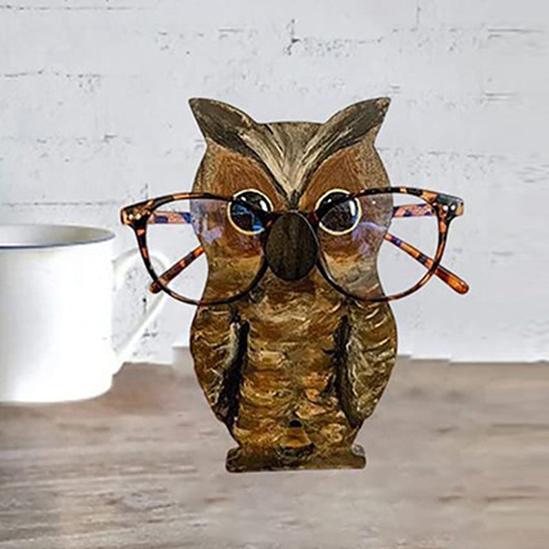 Wooden Eyeglass Stand