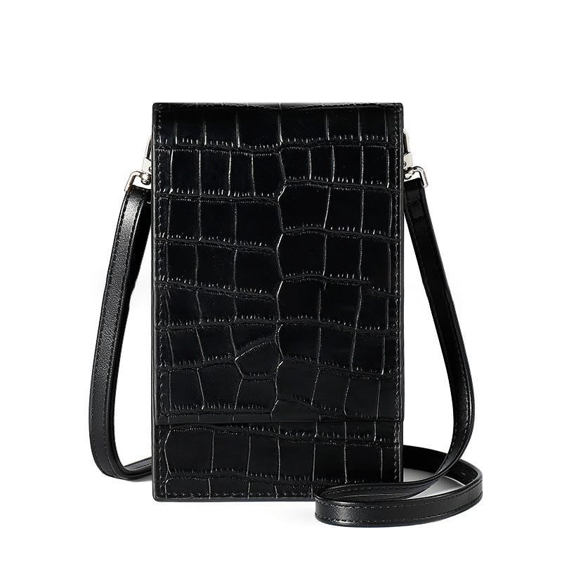 Stone Pattern Phone Bag