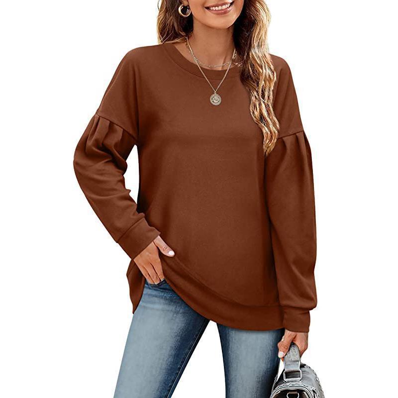 Womens Fall Blouses Long Sleeve T-shirts