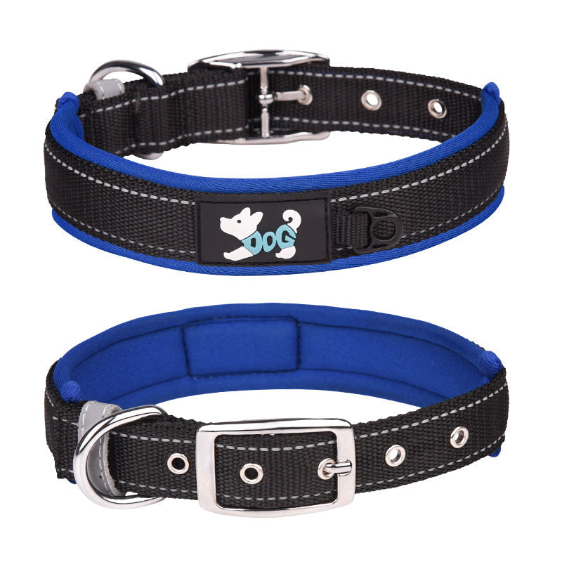 Nylon Reflective Dog Collar