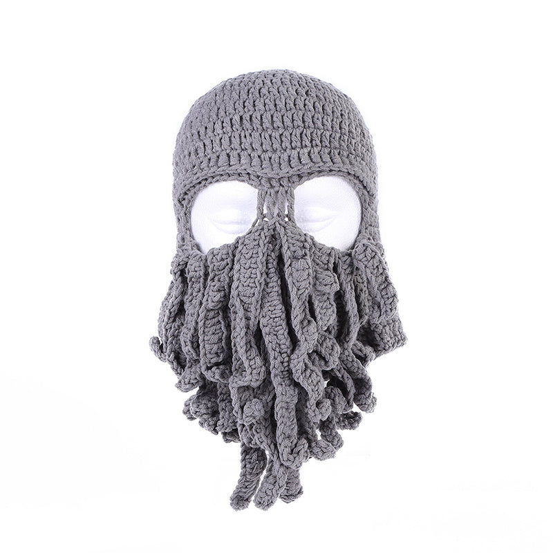 Handmade Woolen Octopus Hat