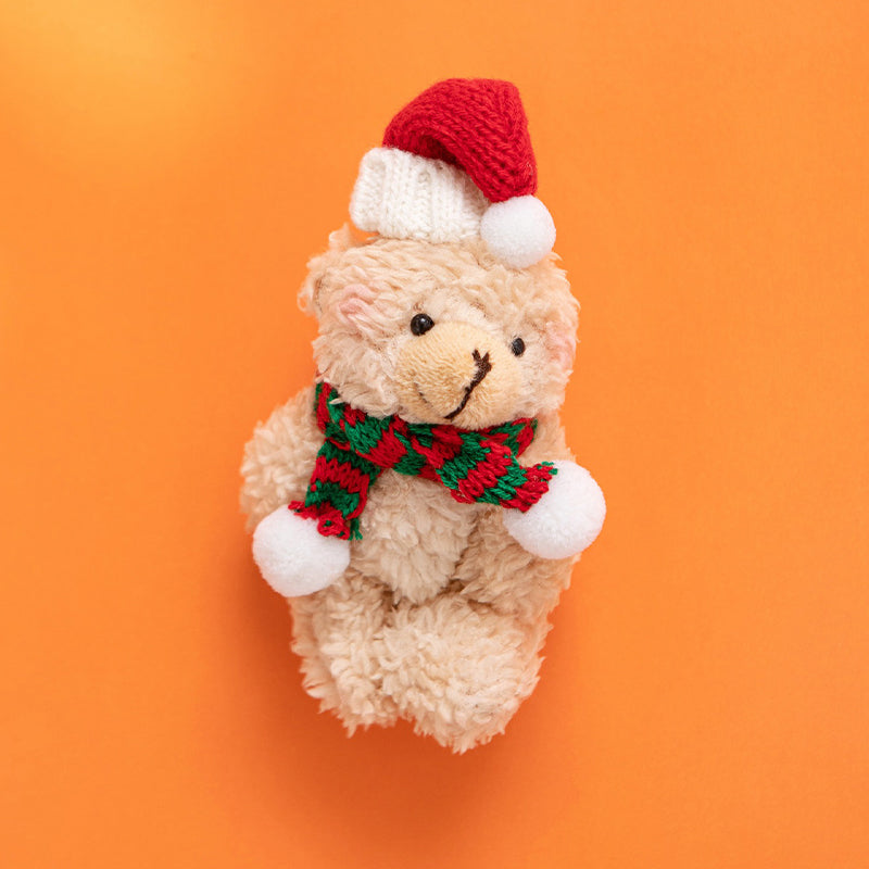 Scarf Bear Ornament