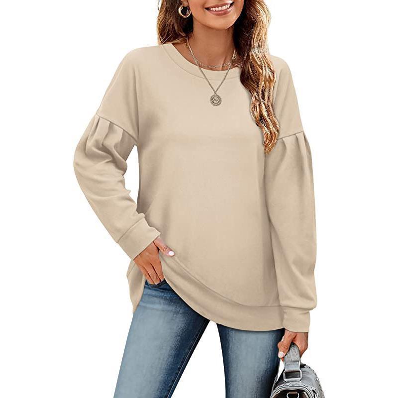 Womens Fall Blouses Long Sleeve T-shirts