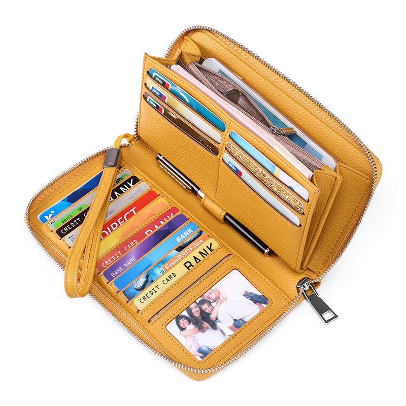 Large Capacity RFID Blocking Wallet
