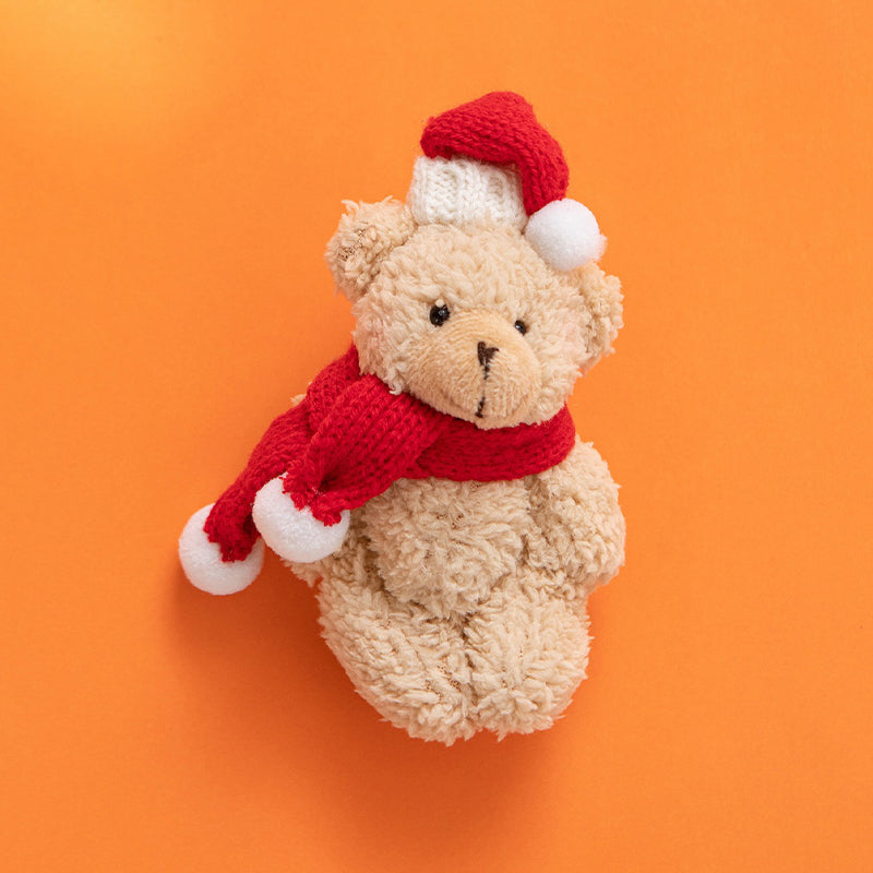 Scarf Bear Ornament