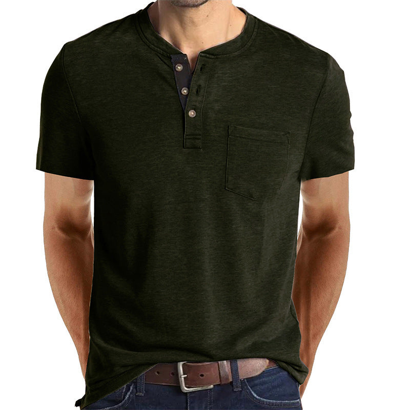 Men's Cotton Multi Color Short Sleeve T-shirt