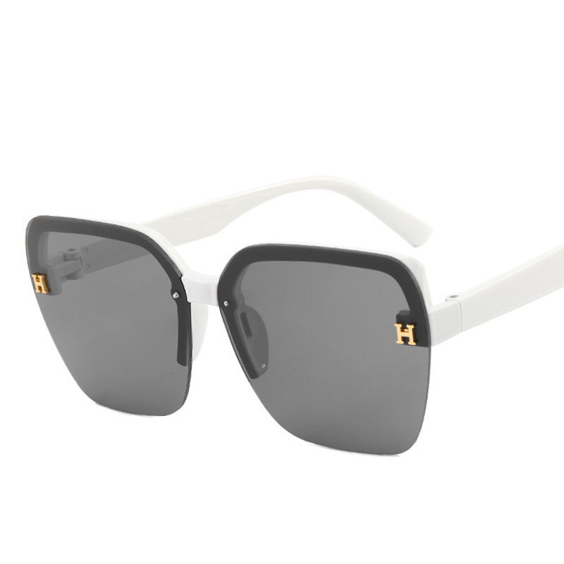 Unisex Fashion Large Lens Sunglasses
