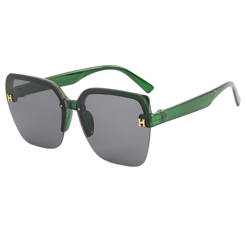 Unisex Fashion Large Lens Sunglasses