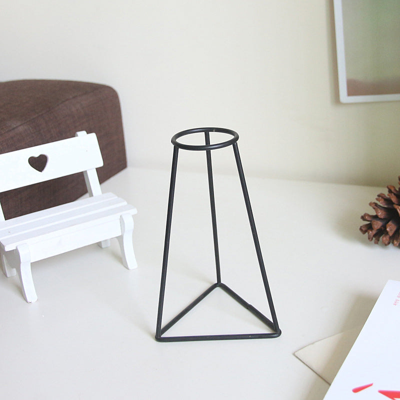 Retro Iron Flower Vases