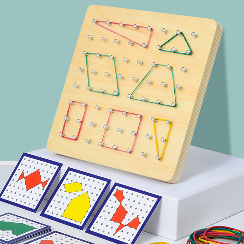 Wooden Geoboard