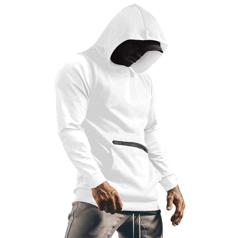 Solid Color Long Sleeve Hoodie