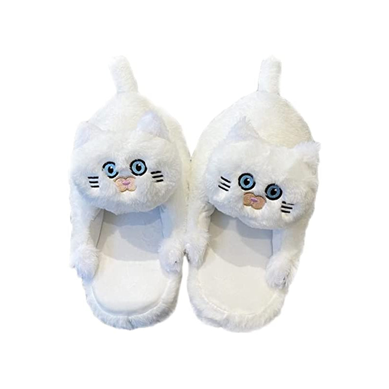 Women's Plush Cat Slippers