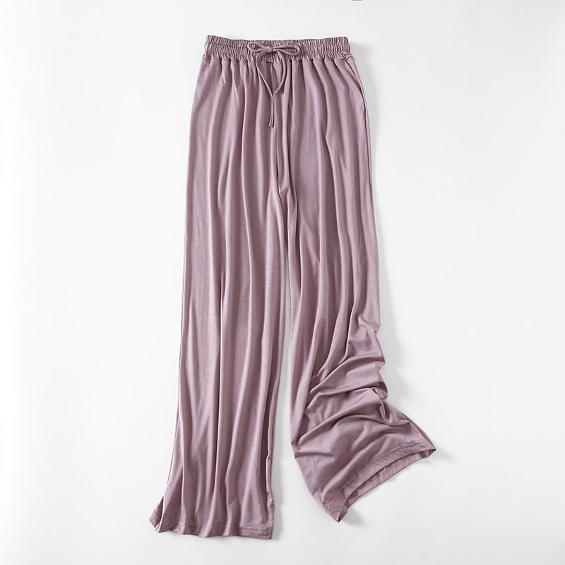 Slim Casual Flared Trousers