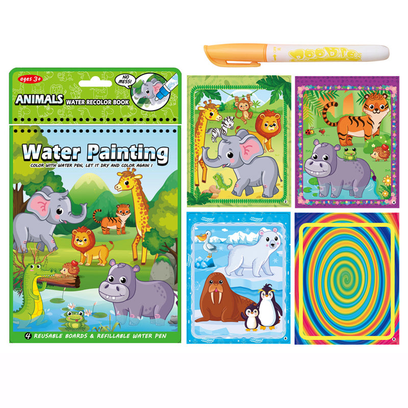 Water Reveal Activity Book