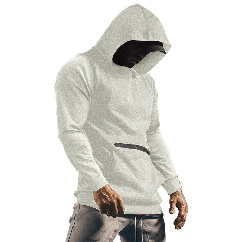 Solid Color Long Sleeve Hoodie