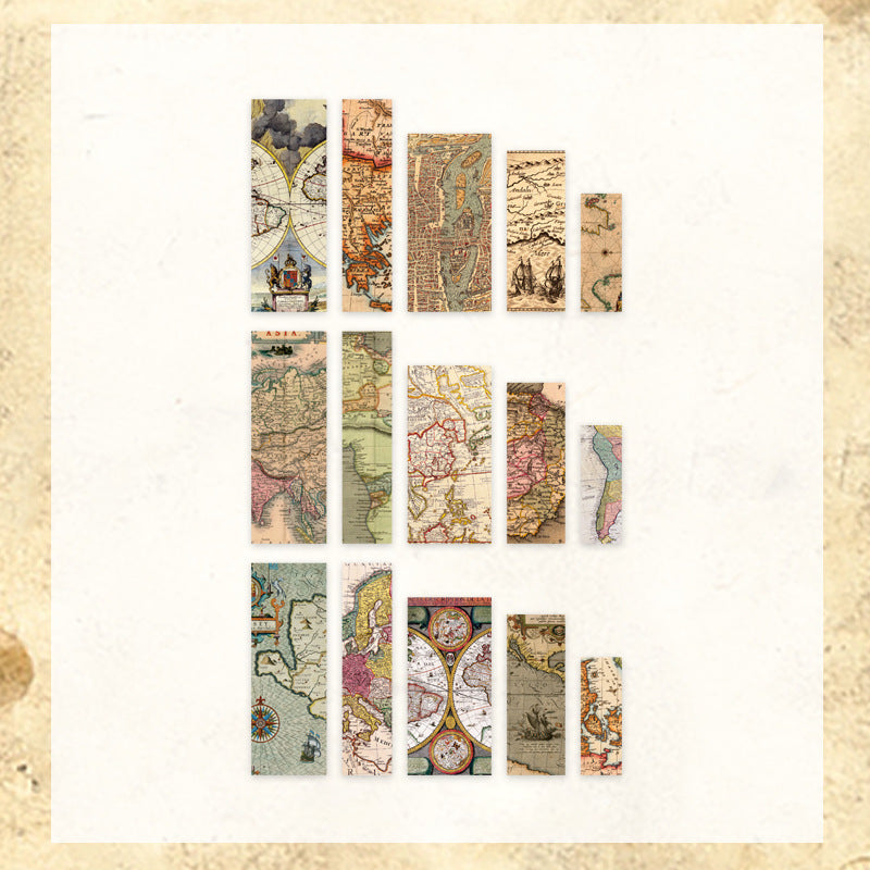 Years Trace Retro Stickers Set