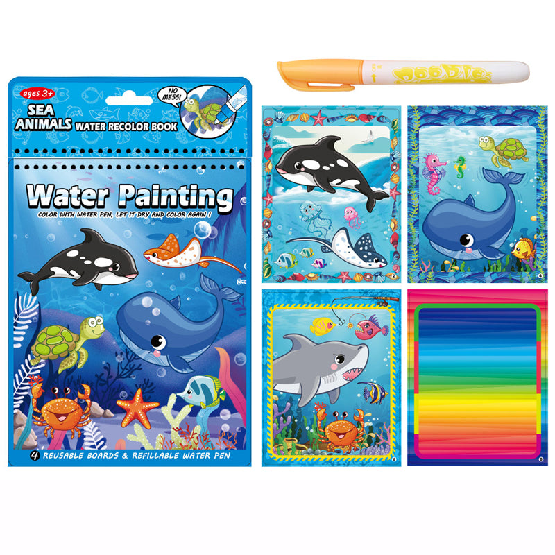 Water Reveal Activity Book