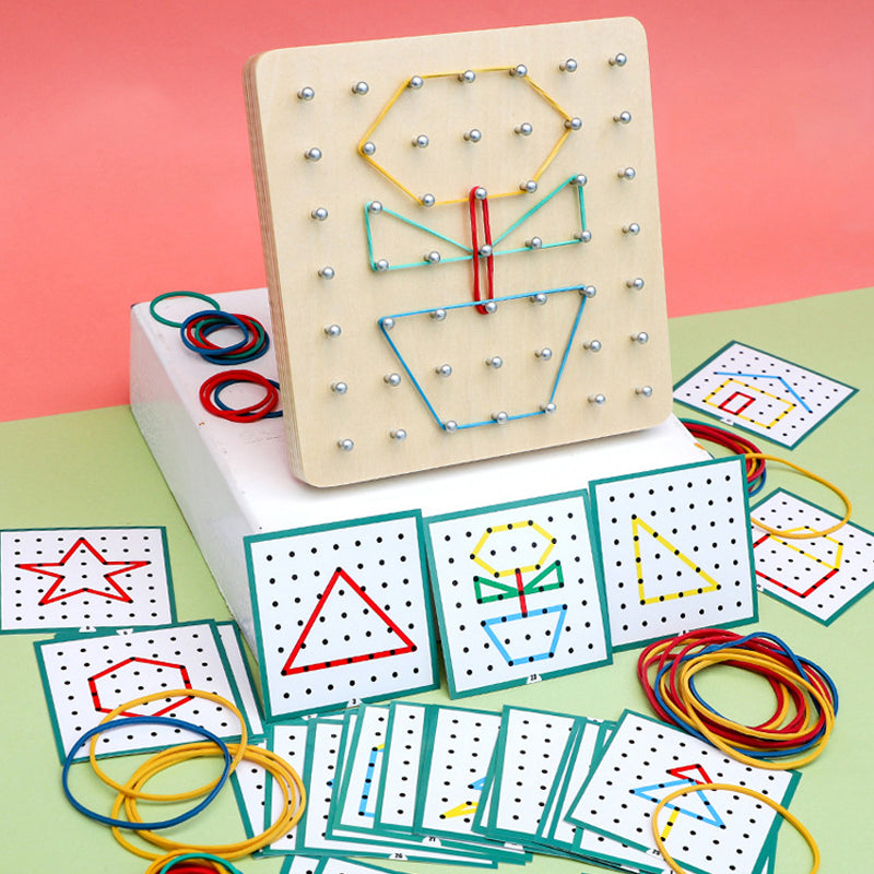 Wooden Geoboard