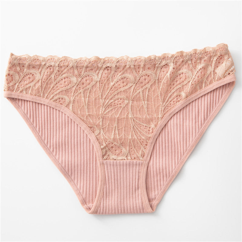 Women's Solid Color Cotton Underwear