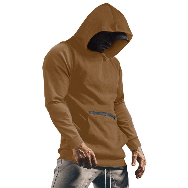 Solid Color Long Sleeve Hoodie