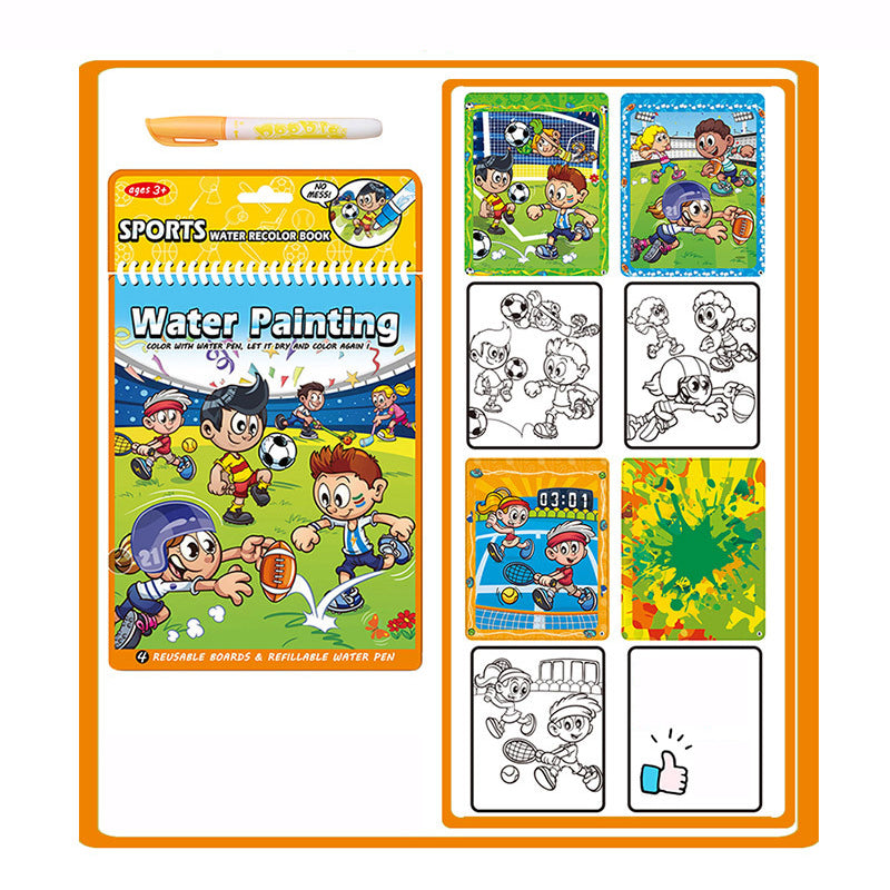 Water Reveal Activity Book