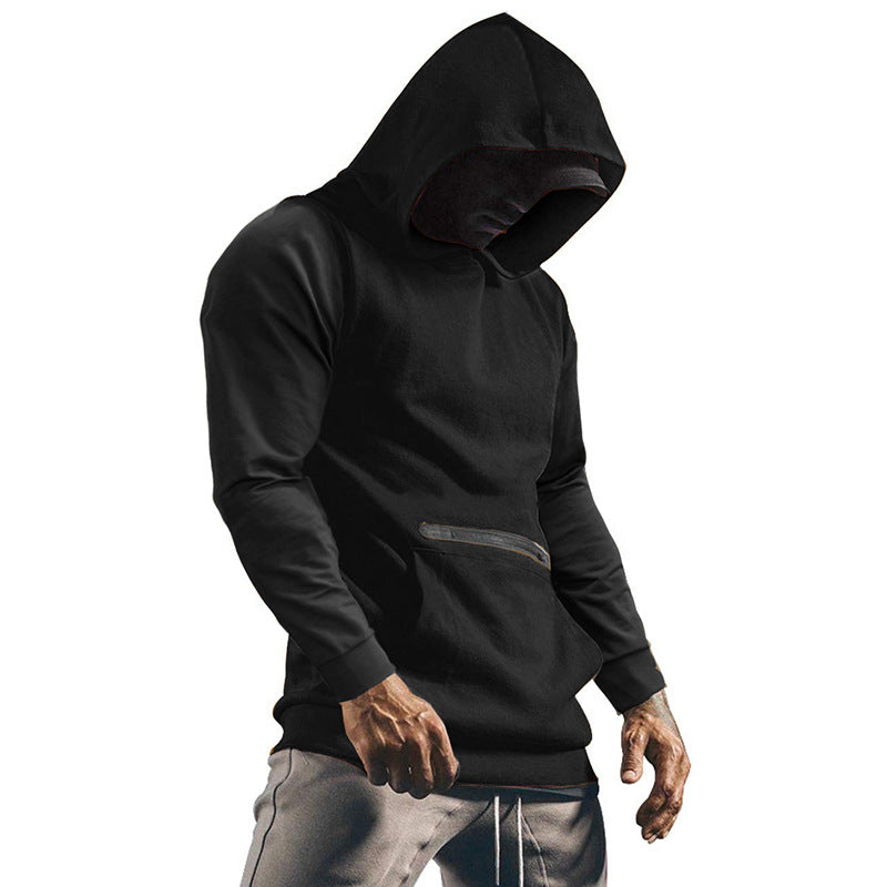 Solid Color Long Sleeve Hoodie